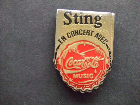 Coca Cola the Police, Sting in concert